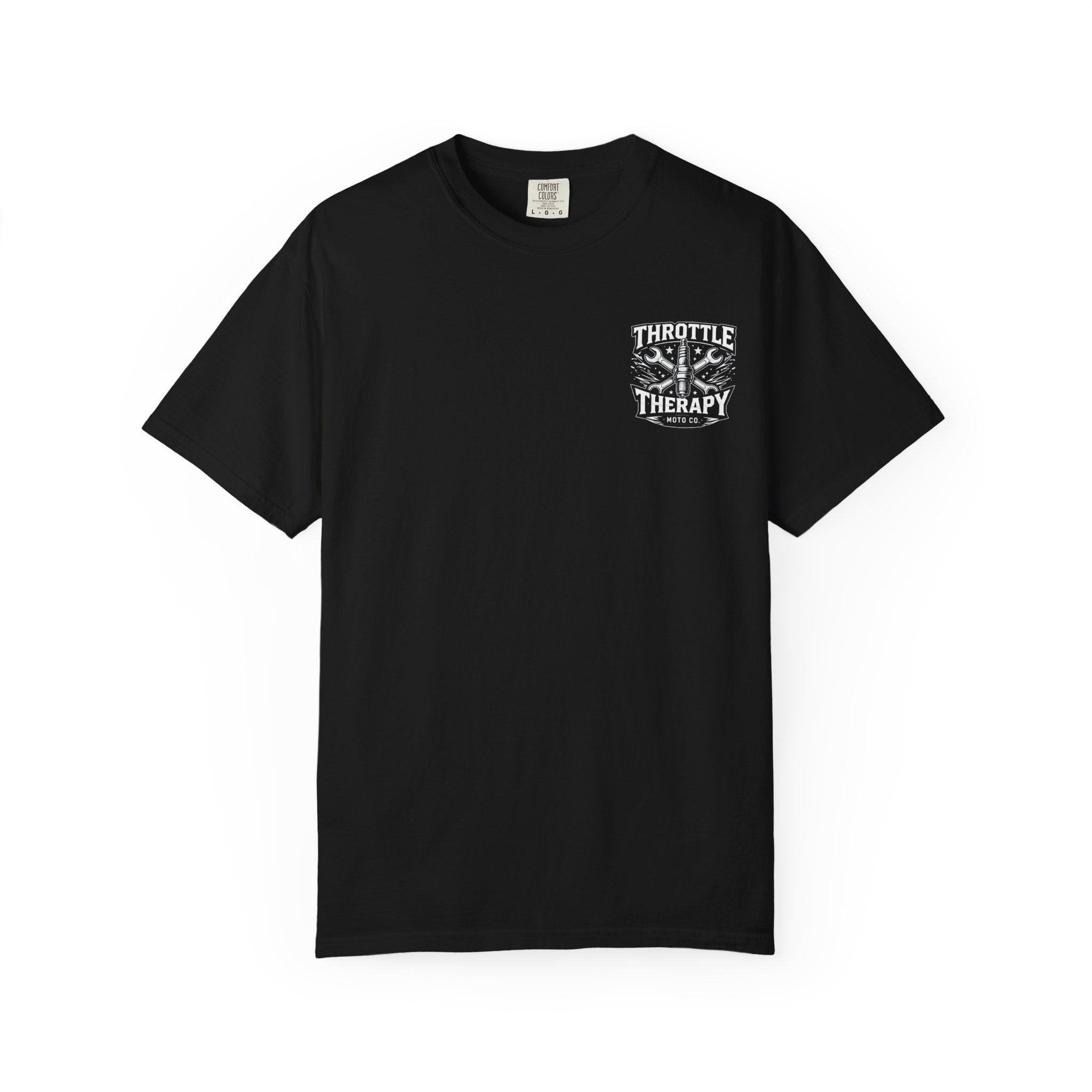 Throttle Therapy Moto T-shirt Black
