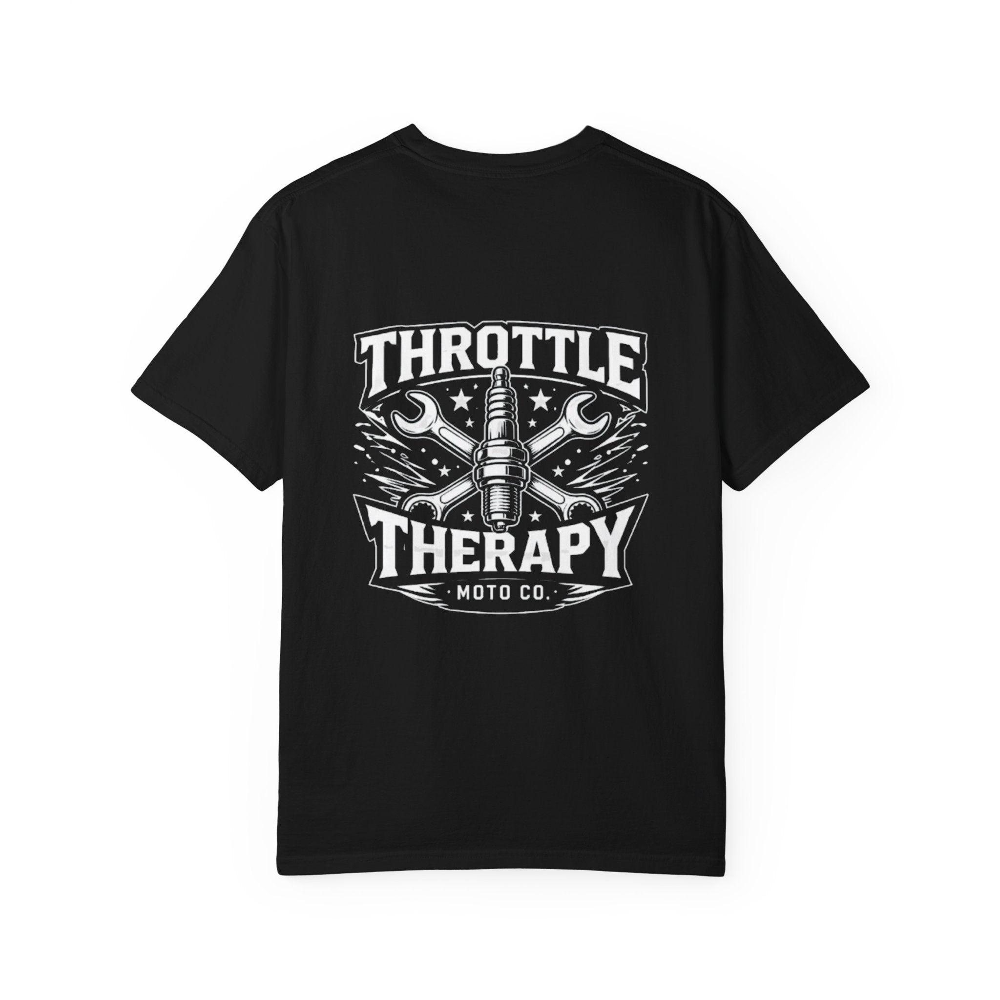 Throttle Therapy Moto T-shirt Black