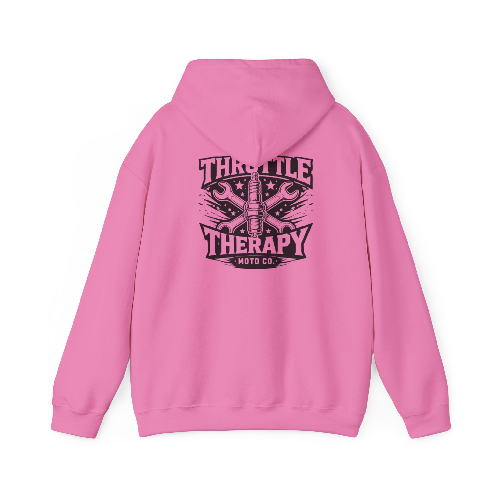 Throttle Therapy Moto Hoodie Pink